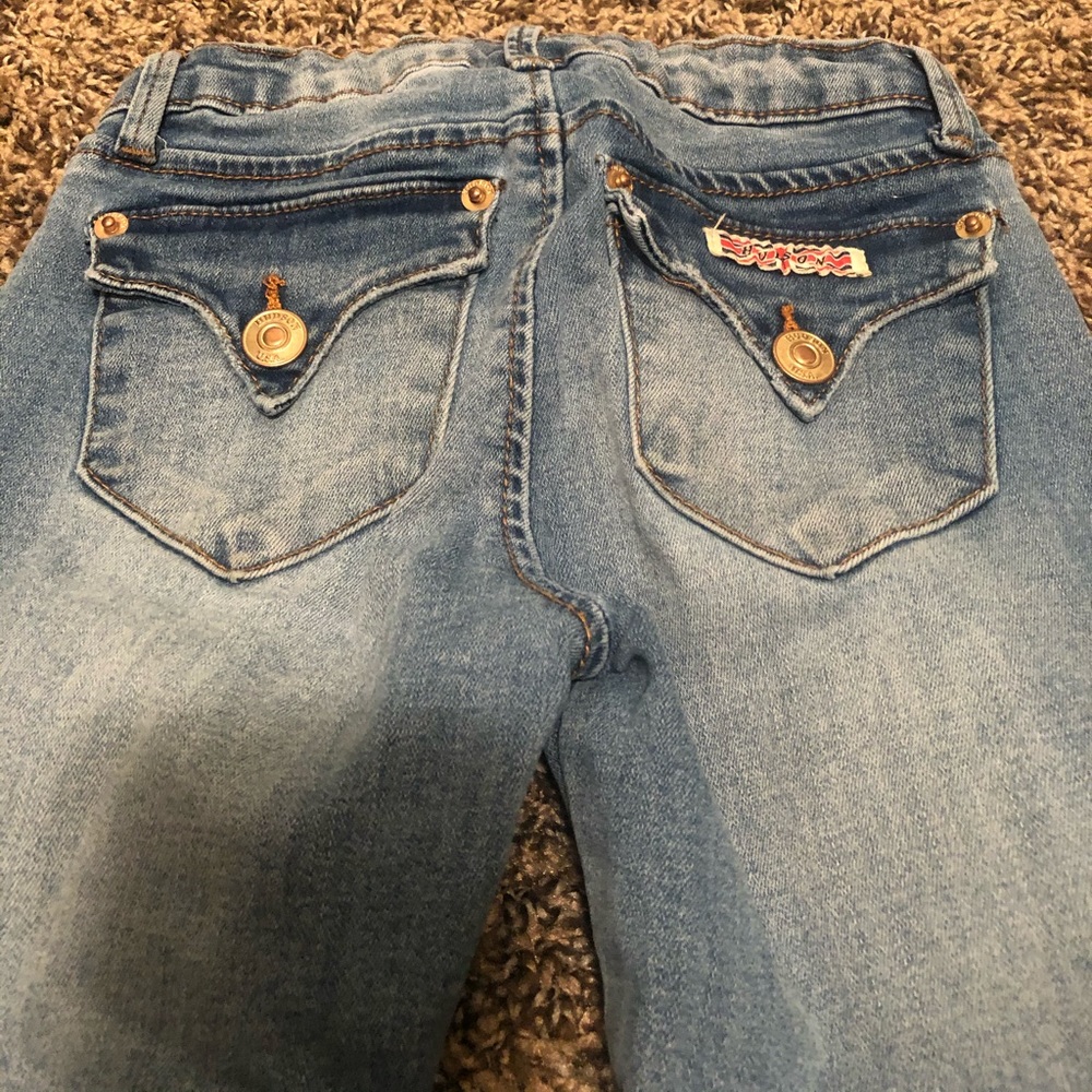 Toddler girls sz 5 Hudson crop Jeans